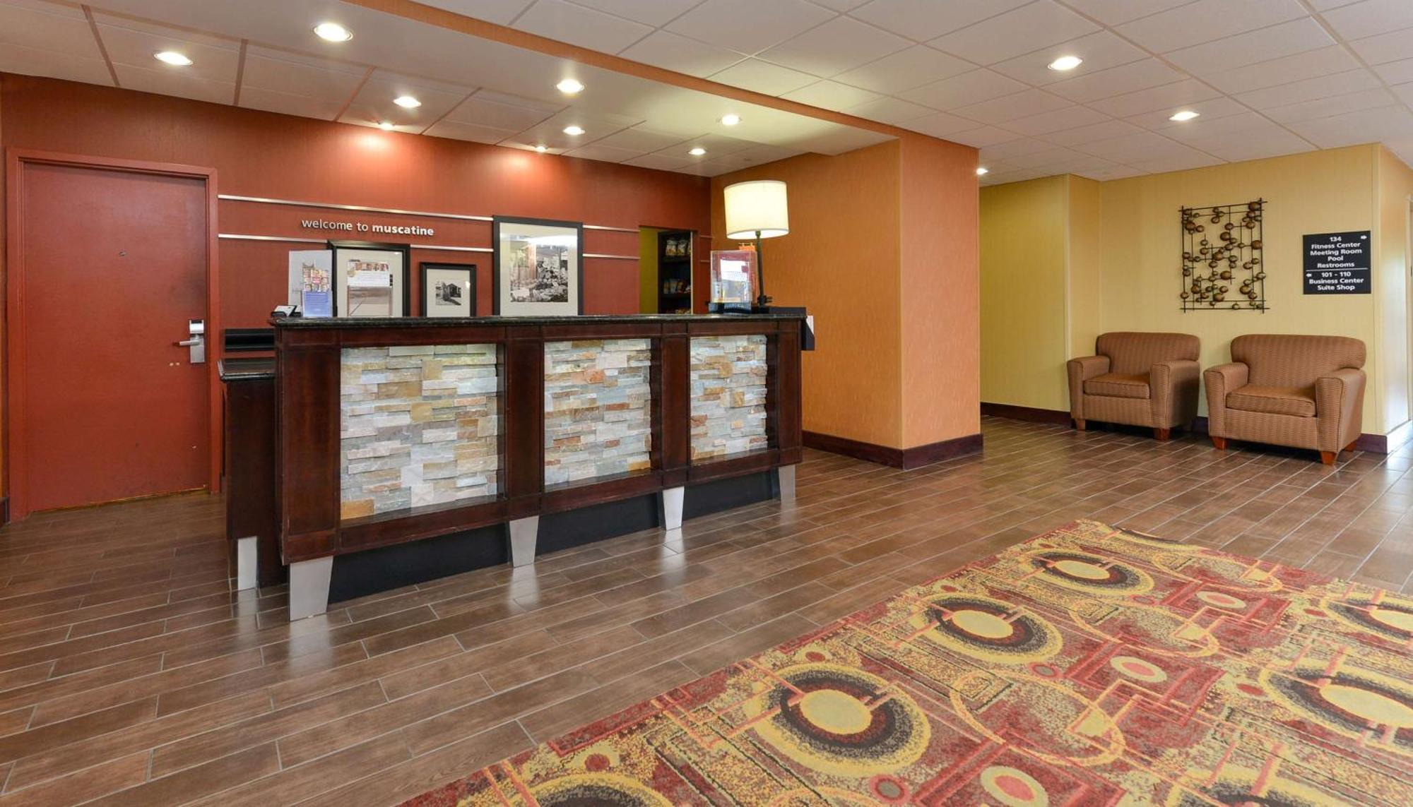 Hampton Inn Muscatine מראה חיצוני תמונה